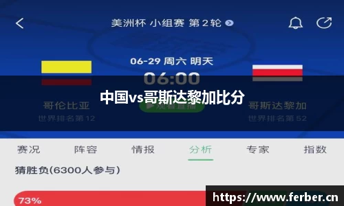 中国vs哥斯达黎加比分